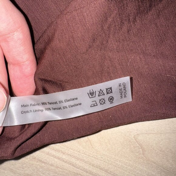 NWT Undress Code Drunk in Love Brown Long Sleeve Bodysuit Women's Small S - Picture 6 of 9